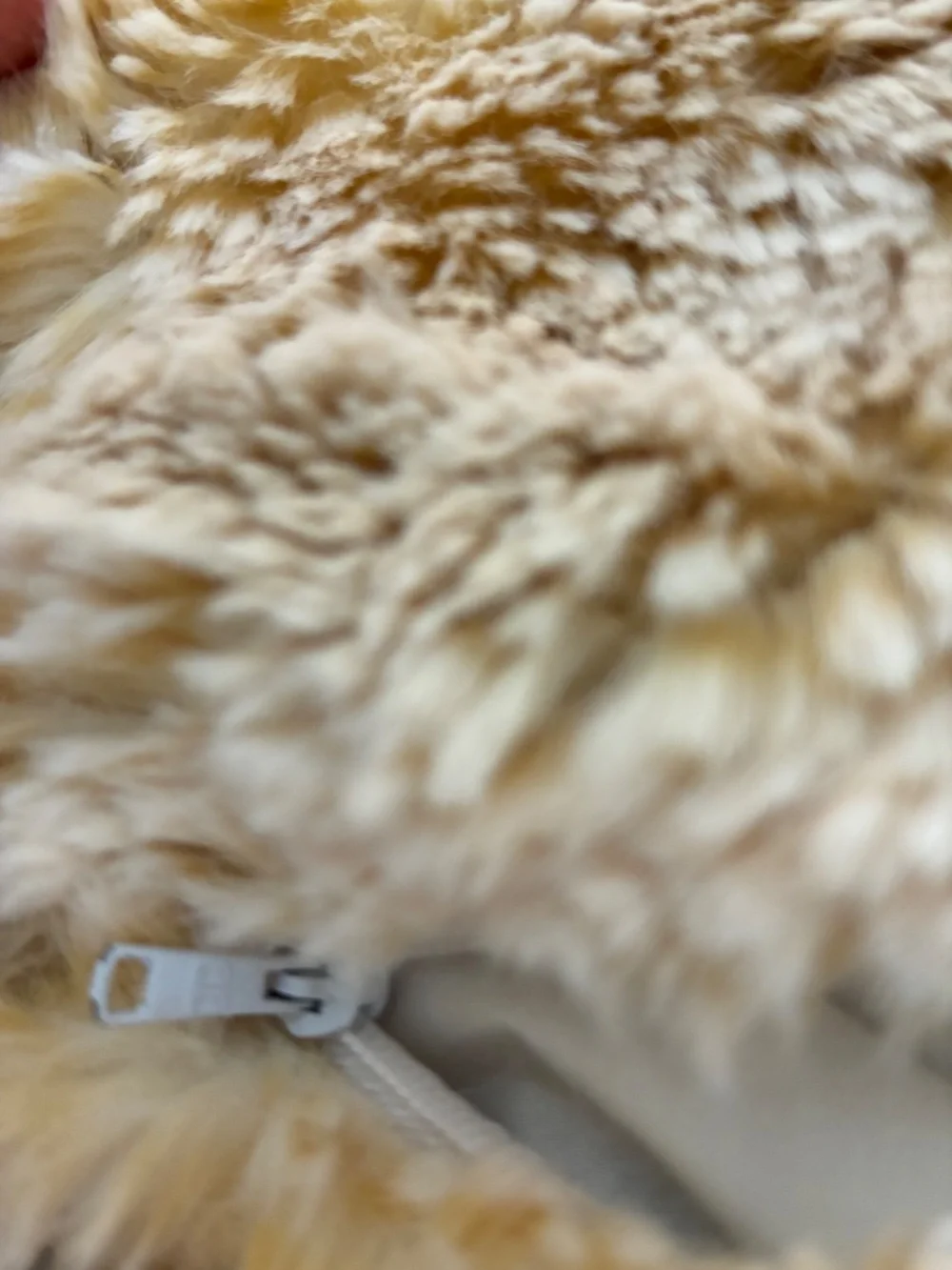 Z Gallerie Faux Fur Blanket and Matching Pillows